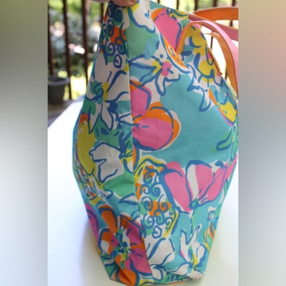 Lilly Pulitzer Estee Lauder tote bag - Picture 9 of 12
